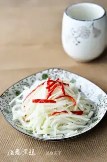 Salad blue silk