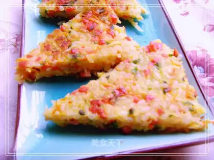 Pan-fried potato cake