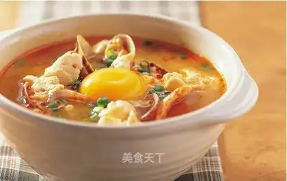 Korean tofu soup