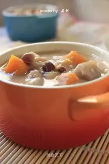 milk-flavored gorgon euryale taro soup
