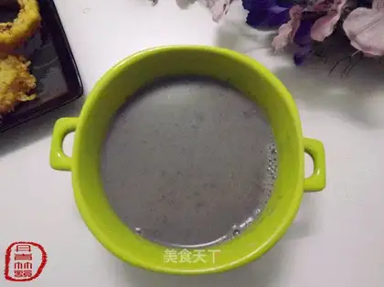 coarse grain rice paste
