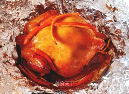 Christmas roast chicken