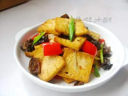 home-made tofu