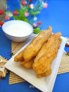 soy milk fritters
