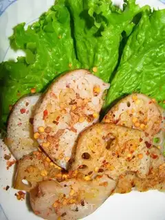 Roasted glutinous rice lotus root