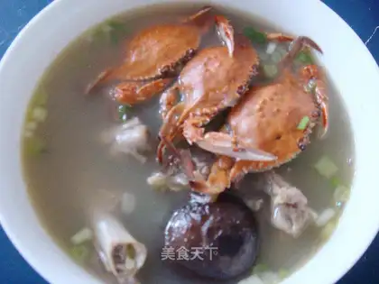 Delicious white gourd duck