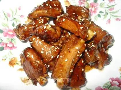 Sweet pork ribs