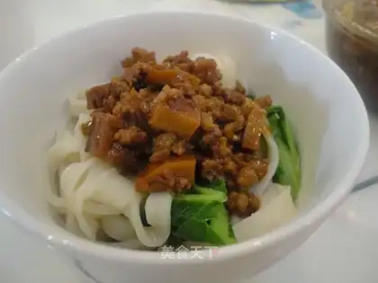 noodles with bean