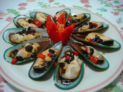 Black pepper and green mouth
