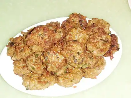 Lotus root patty