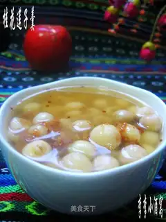 Osmanthus lotus seed soup