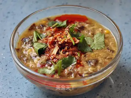Family simple version of tofu pudding
