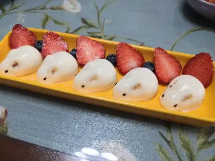 Rabbit pudding