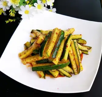 Spicy cucumber bars