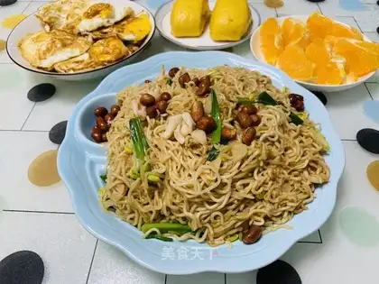 Seafood noodles