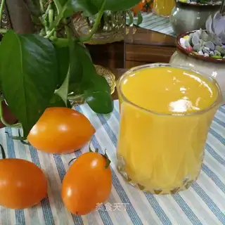 Milk mango shake