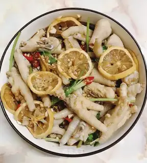 Lemon chicken claws