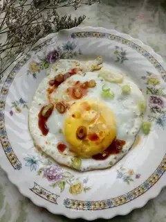 Fried eggs