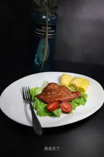 Fruit pork chops