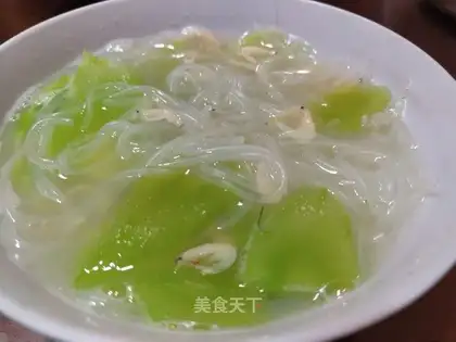 Shrimp soup, a fan