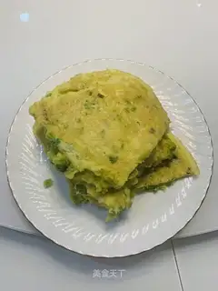 Orchid omelet