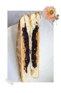 Porridge pine toast