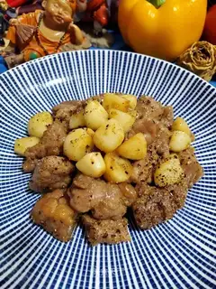 Garlic beef