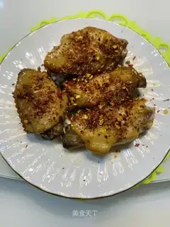 Homemade chicken with wings