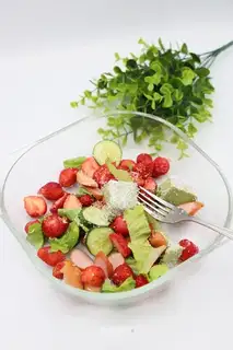 Sausage strawberry salad