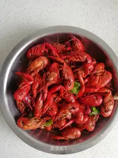 Red burning lobster