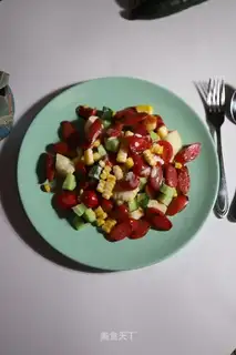 Bread ham salad