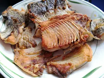 Fried mackerel