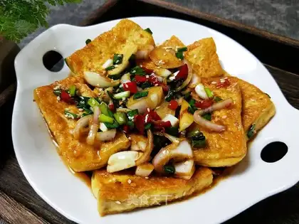 Fried tofu