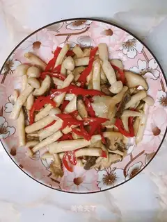 Fry mushrooms