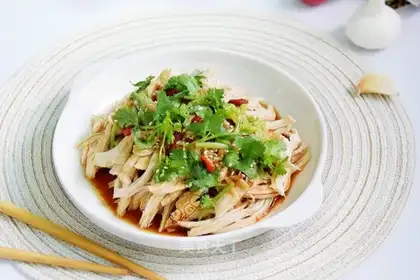 Spicy chicken silk