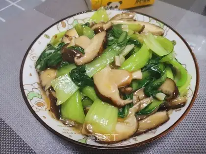 Fry mushrooms