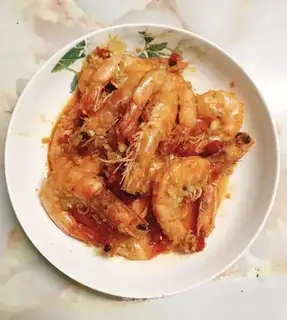 Garlic shrimp