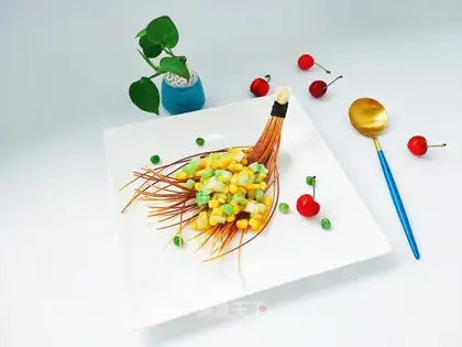 Sweet corn grains
