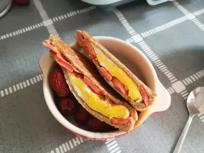Ham cheese sandwich
