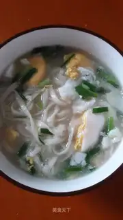 Homemade egg noodles