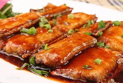 Red-fried fish