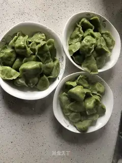 Spinach noodles