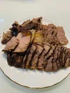Homemade cow meat