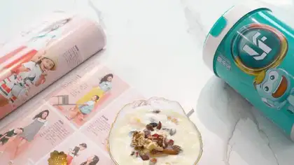 Pineapple ice cream yogurt