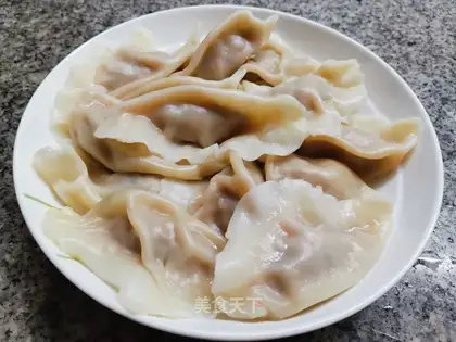Mushroom pepper dumplings