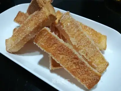 Butter sugar toast