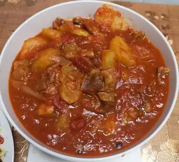Tomato potato stew
