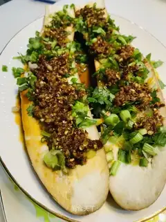 Homemade eggplant