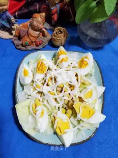 Egg corn salad