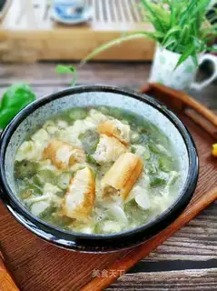 Scooter egg oil soup